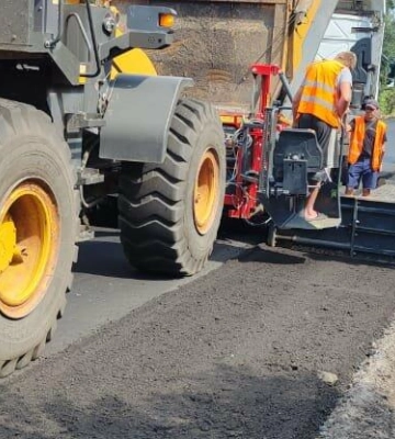 На Полтавщині за тиждень відремонтували понад 25 тисяч м² доріг