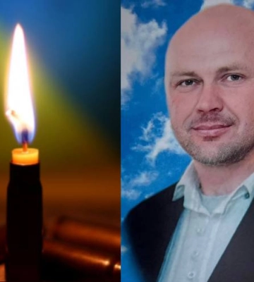 На щиті до рідного села повертається воїн з Білгород-Дністровського району Володимир Гречка, життя якого обірвалось на Донеччині