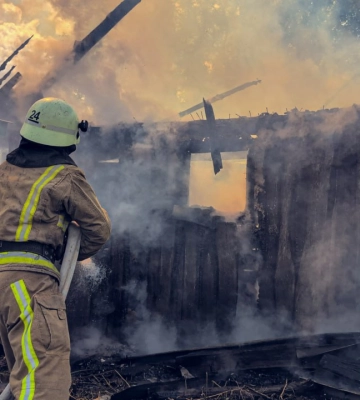 На Роменщині ліквідували пожежу в житловому секторі