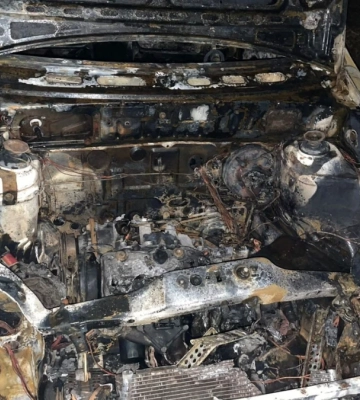 У Херсоні поліцейські викрили підозрюваного у підпалі авто у Корабельному районі