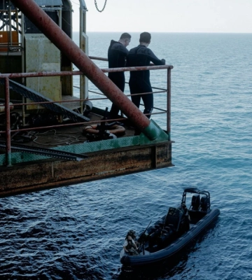 Буданов відвідав позиції ГУР на острові Зміїний і газовидобувних платформах у Чорному морі