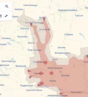 Російські військові просунулися біля Добропілля та Костянтинівки — DeepState
