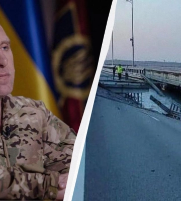 Заходили із суші, моря і під водою: Малюк розповів деталі про ураження Кримського мосту