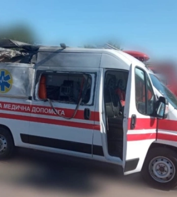 На Херсонщині росіяни атакували дроном пункт базування «екстренки»