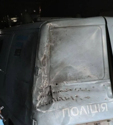 Поліцейський став мішенню для російського дрона на Харківщині