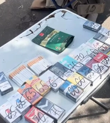 У столиці викрили 10 точок контрабандної торгівлі сигаретами: поліція не реагує