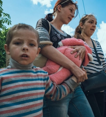 В Донецкой области расширили зону обязательной эвакуации, планируют вывезти 1150 детей