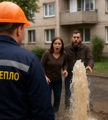 Комунальники «забили»: у Луцьку два місяці з-під землі витікала гаряча вода (відео)