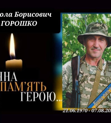 Роменці попрощаються із захисником Миколою Горошком