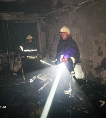В Шевченковском районе во время пожара погибла женщина
