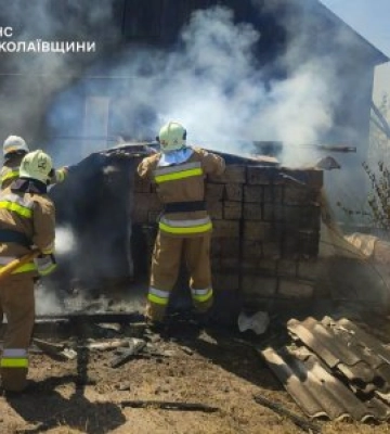 На Миколаївщині за добу сталося 45 пожеж