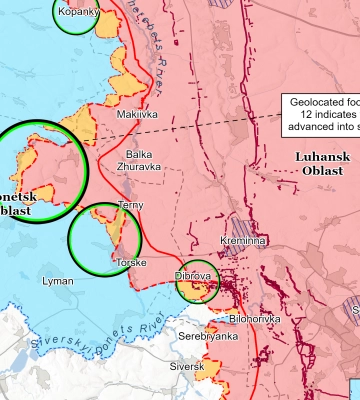 ВСУ продвинулись в Донецкой, Харьковской и Запорожской областях – ISW