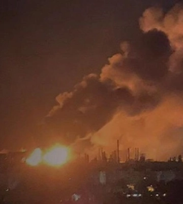 Генштаб підтвердив ураження російського Волгоградського НПЗ