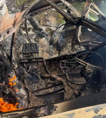 Російський дрон вдарив по авто біля Куп’янську на Харківщині: дві людини загинули