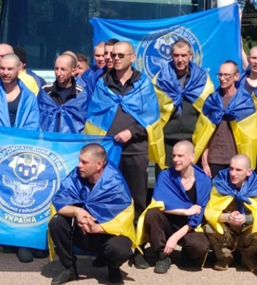 Из российского плена вернулись 84 украинца