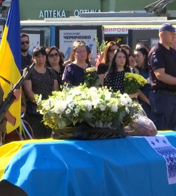 Вічна пам`ять: у Рівному попрощалися із захисником Юрієм Морозовським (ВІДЕО)