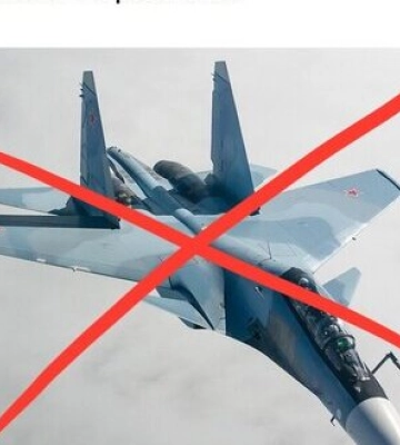 Біля острова Зміїний ймовірно впав російський Су-30СМ, - ВМС ЗСУ
