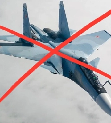 У ВМС заявили про втрату росіянами літака Су-30