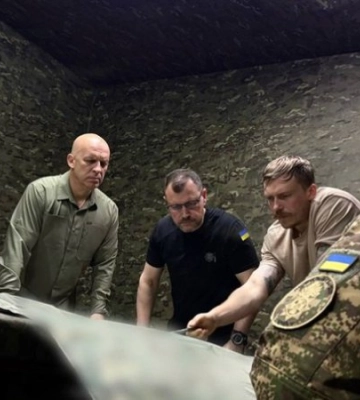 Голова МВС відвідав Донеччину, зустрівся з військовими і представниками ОВА