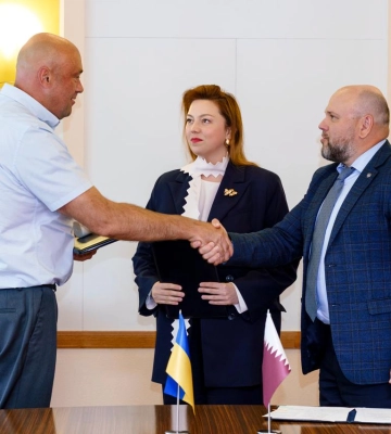 Україна уклала меморандум з катарською компанією про відновлення концесії у порту &quot;Ольвія&quot;