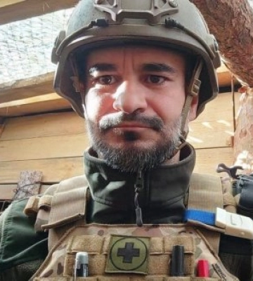 Закарпатський військовий медик Ерік Глеба врятував понад 1000 життів на фронті