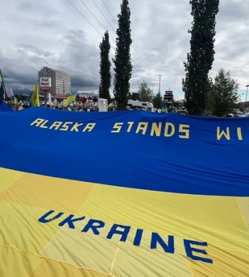 На Алясці – мітинг на підтримку України проти путіна