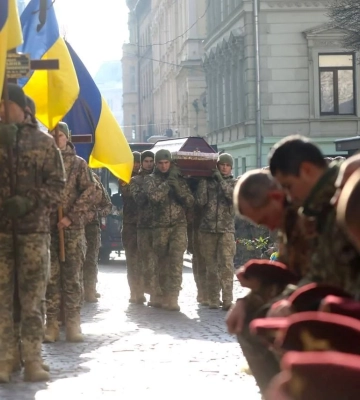 У п&#039;ятницю Львівщина прощається з п&#039;ятьма Героями