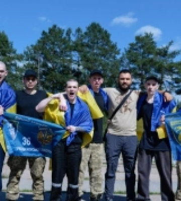 Додому з російського полону повернулися 20 миколаївських морпіхів