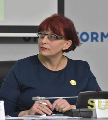 Галина Третьякова виступила проти примусового виселення з житла без рішення суду Галина Третьякова виступила проти примусового виселення з житла без рішення суду