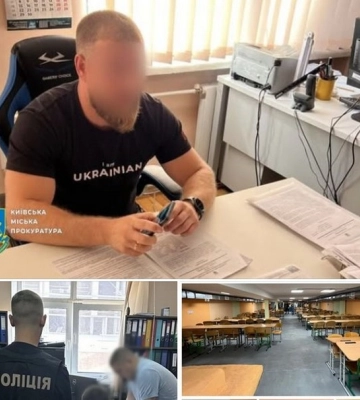 У заволодінні понад ₴440 тис. під час ремонту укриття в школі підозрюють посадовця Подільської РДА та підряднику