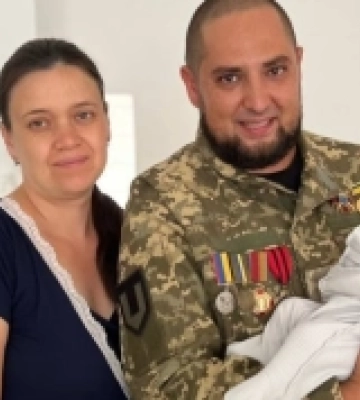 У Рівненському перинатальному центрі народився син захисника Еміла Мамедова