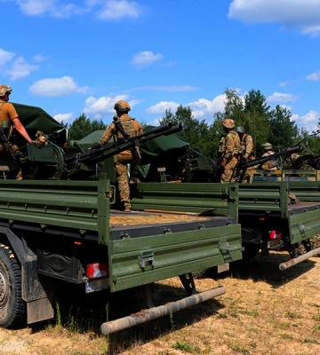 Без права на помилку: гвардійці Вараша відпрацьовують знищення дронів