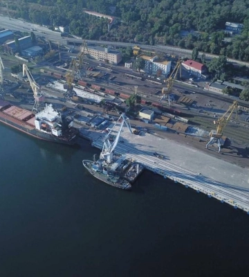 Реконструкція найстарішого причалу в Одеському порту обійдеться в півмільярда гривень