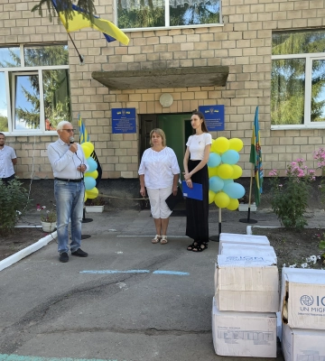 На Золотоніщині відкрили відділення підтриманого проживання для літніх людей з Донеччини