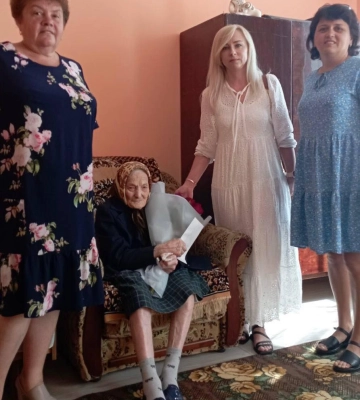 100 років життя та мудрості: довгожителька з Волині відзначила поважний ювілей