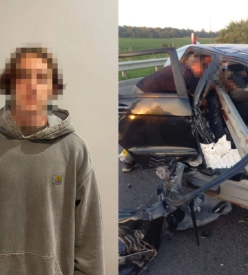 На Львівщині 17-річному юнакові повідомлено про підозру у скоєнні смертельної ДТП. ФОТО