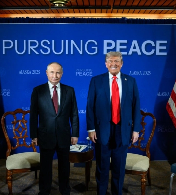 На Алясці почалися переговори Трампа і Путіна