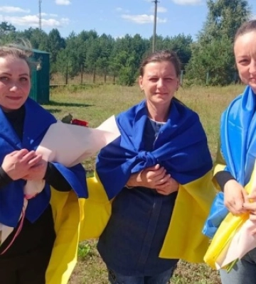 Після 6 років ув’язнення у РФ в Україну повернулася цивільна жінка з Донеччини