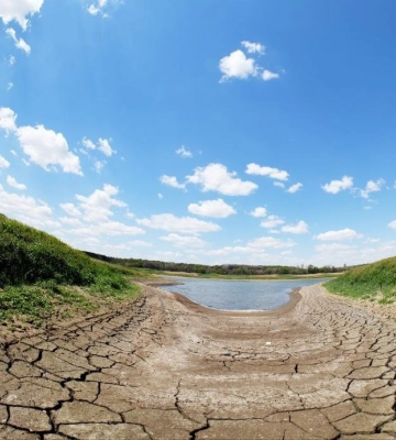 З’явилися фото знищеного окупаційною владою водосховища. з якого вода постачалася у Маріуполь