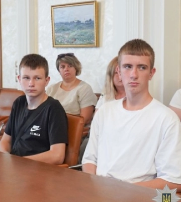 У Полтаві нагородили трьох юнаків, які відмовилися співпрацювати з ворогом