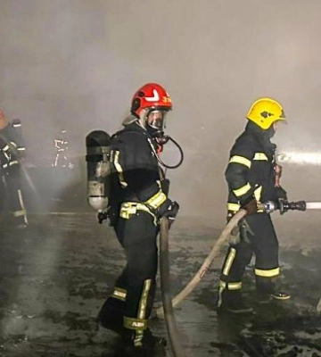 На Львівщині горіла будівля деревообробного підприємства