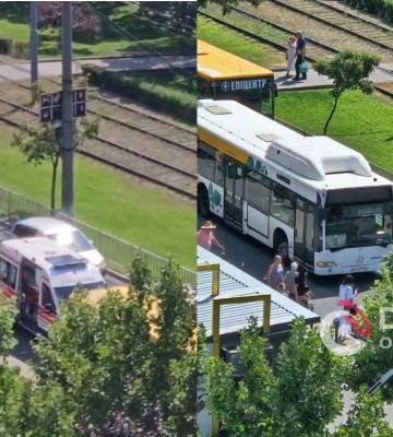 У Дніпрі жінка виходила з маршрутки й впала на асфальт: на місці працює «швидка»