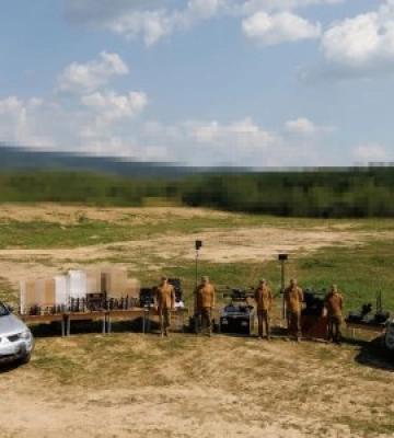 Нацгвардійці Закарпаття відпрацьовують бойові сценарії в умовах, наближених до реальності