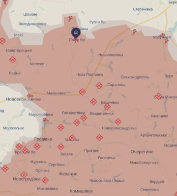 Противник оккупировал Попов Яр и Ивано-Дарьевку, но терпит неудачи в других районах
