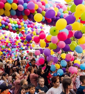 В Киеве проходит детский фестиваль Jumpalooza на арт-заводе Платформа