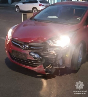 У Чернівцях на Небесної Сотні сталася ДТП: є травмовані
