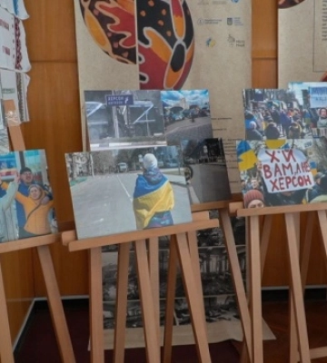 У Чернівцях презентували культурний проєкт «Херсонщина. Життя під прицілом»
