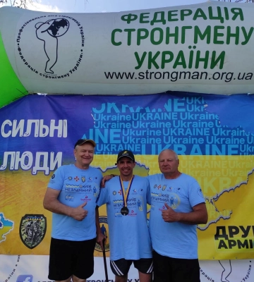 Вінницькі ветерани гідно виступили на змаганнях «Київ Незламний»