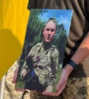 На Волині прощалися з загиблим прикордонником