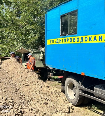 В Днепре ремонтируют главный водопровод: когда появится вода на правобережье